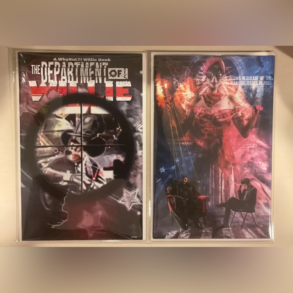 Department of Truth and Why Not Willie Department of Truth NYCC Comics